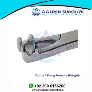 Fórceps de 13 Pulgadas con 4 Puntas para Molares Equinos - Herramienta Profesional de Acero Inoxidable para Extracción de Dientes de Caballos para Capuchas Deciduas y Fragmentos - Product Image 3