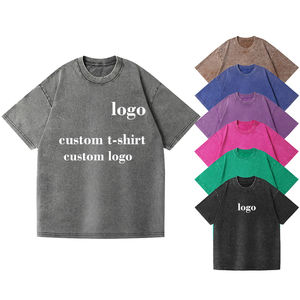 Camiseta Oversize de Algodón 100% de Alto Gramaje para Venta al por Mayor de Ropa Urbana |   Logotipo Personalizado con Serigrafía, Liso, de Alta Calidad - Product Image 3