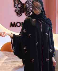 Wholesale Luxury <b>Satin</b> <b>Abaya</b> for Adults Women Petite Muslim Dress With Ruffle Sleeves High Quality Dubai Silk Inspired Turkey - Product Image 1