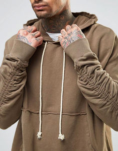 Sudadera con capucha para hombre, de manga larga, 100% algodón, a la moda, venta al por mayor - Product Image 6