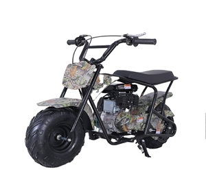 Nouvelle moto miniature 98cc 4 temps camouflage, excellente performance, moteur à essence - Product Image 1