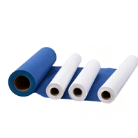 Rouleau de draps jetables en polypropylène non tissé laminé imprimé SMS coloré pour table d'examen et de massage