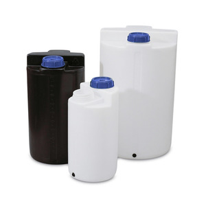 Contenitori di stoccaggio e dosaggio in polietilene (PE), volume di 500 litri, trasparente naturale - Product Image 1