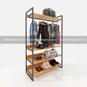 SFKQA002-4 Tng K Treo Qun o 1 Organizador de Ropa Tipo Perchero Vertical 120cmx50cmx200cm Material Metálico para Armario - Product Image 5