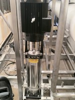 Pompa Sentrifugal Multistage Baja Tahan Karat CNP CDLF 20 380V 220V 50Hz Pompa Booster Vertikal Tekanan Tinggi