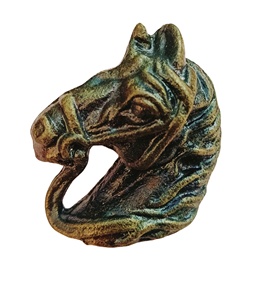 Boutons et poignées d'armoire à tête de cheval en laiton antique Design moderne pour armoire, commode à tiroirs et salle de bain pour cuisine et chambre à coucher - Product Image 2