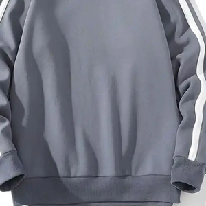 สเวตเชิ้ตแขนยาวของผู้ชายเสื้อสเวตเชิ้ตขนแกะลำลองสำหรับฤดูหนาว - Product Image 6
