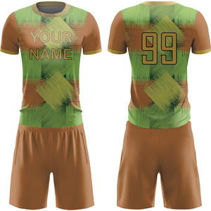 ชุดฟุตบอลผู้ชายระบายอากาศได้ดีโลโก้ตามสั่งชุดเสื้อกีฬาใส่สบายทันสมัย - Product Image 1