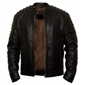 Veste en cuir unisexe nouvelle arrivée veste de mode en cuir de haute qualité pour femmes nouveau design veste de mode en cuir - Product Image 1