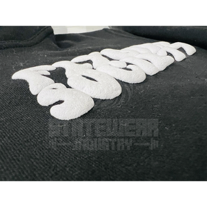 Sudadera con Capucha de Alta Calidad de 420 g/m², Estilo Deportivo, Estampado Puff, 100% Algodón, Sudadera Personalizada de Moda Urbana para Hombre - Product Image 6