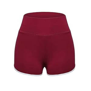 Servicio OEM, Venta al por Mayor, Diseño Personalizado, Shorts de Mujer con Cintura Alta, Transpirables, Elásticos, de Secado Rápido, para Venta en Línea - Product Image 1