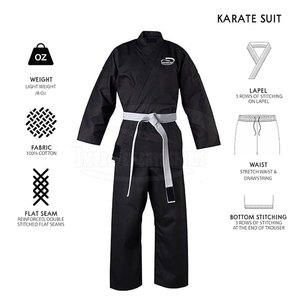 Ensemble d'uniformes de karaté de dernière conception confortable Vêtements d'entraînement durables pour la pratique du karaté - Product Image 6