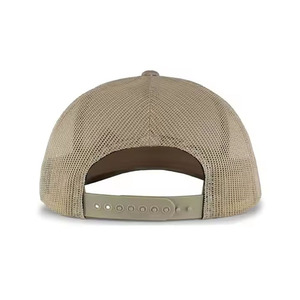 Gorra Trucker Personalizada con Bloques de Color y Parche Tejido, Panel Frontal de Mezclilla, Parte Trasera de Malla de Poliéster, Fabricante OEM, Ideal para el Verano, Novedad - Product Image 6