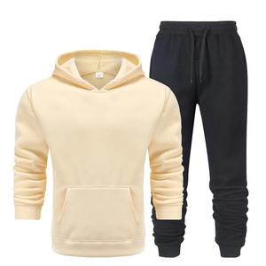 Ropa de invierno para hombre, conjuntos para hombre, conjunto de Sudadera con capucha estampada, sudadera con cremallera de lana, pantalones de chándal deportivos informales, chándales para hombre - Product Image 1