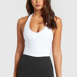 Camisetas recortadas de manga raglán con logotipo personalizado para mujer, camisetas cortas de manga corta en contraste - Product Image 1