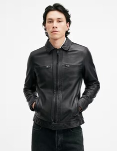 Breathable Slim Fit Leather Man <b>Jacket</b> Top Quality Winter <b>Jacket</b> for Man Custom Fashion Quilted PU Men Real Sheep Leather <b>Jacket</b> - Product Image 5