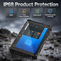 Tablette industrielle robuste CENAVA 10 pouces, Windows 11, IP68, N5100, faible consommation, anti-explosion, UHF RFID en option
