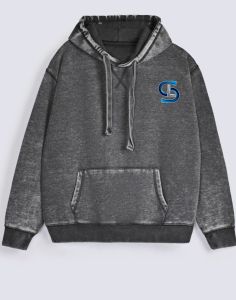 Sudadera con capucha de stock local para mujer, jersey de lana de algodón, lista para enviar ropa de calle informal, entrega rápida - Product Image 1