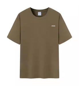 T-shirt surdimensionné vintage 100% coton Streetwear Hip Hop Style avec logo personnalisable en tissu éponge long pour hommes - Product Image 5