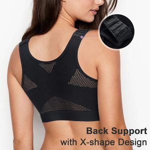 Sujetador deportivo de alta calidad para mujer, sujetador de gimnasio sin costuras, ropa deportiva superior, entrenamiento físico, Yoga, correr, sujetador cómodo al por mayor - Product Image 2