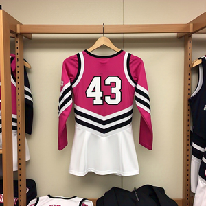 เสื้อคริกเก็ตเต้นเชียร์ลีดเดอร์ของผู้หญิงเสื้อคริกเก็ตเสื้อซ้อมฟุตบอลแบบสั่งตัด - Product Image 2