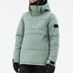 <b>Men's</b> Winter Bubble Puffer Hooded Stand Collar <b>Jacket</b> Custom Logo Waterproof Breathable Snow <b>Pullover</b> - Product Image 2