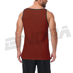 Nouvel article hommes coton mélangé athlétique débardeur sans manches course gymnastique chemise Muscle entraînement t-shirt respirant vêtements de sport 2025 - Product Image 2