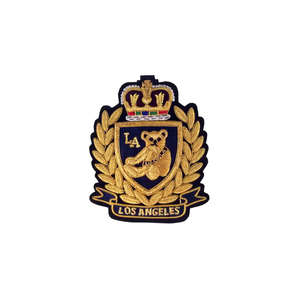 Badges de broderie en fil métallique fait à la main, prix de gros, badges sur mesure, badges en plastique à la mode, bon marché - Product Image 2