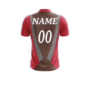 ชุดคริกเก็ตมาถึงใหม่ดีไซน์ล่าสุดเครื่องแบบคริกเก็ตชุดคริกเก็ตการผลิตจากโพลีเอสเตอร์ - Product Image 5