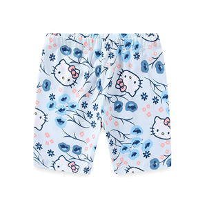 Elegante ropa de moda para niñas, conjunto de 2 piezas impreso, diseño personalizado, cuello redondo, manga corta, conjunto de 2 piezas para bebés y niñas - Product Image 3