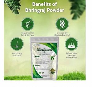 Polvo Natural Detox de Bhringraj, Superalimento Herbal en Polvo, Polvo Herbal de Bhringraj para Uso Diario - Product Image 2