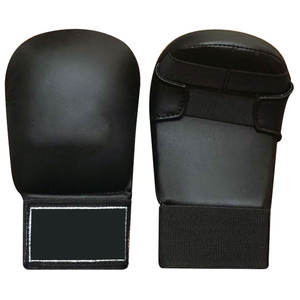 ถุงมือหนังพียูสำหรับคาราเต้เทควันโดถุงมือฝึกคาราเต้ออกแบบโลโก้ได้ตามที่ต้องการ - Product Image 1