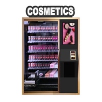 Máquina Expendedora de Productos de Belleza con Pantalla Táctil de 10 Pulgadas, Autolimpieza y Desinfección, Conexión 5G/Wi-Fi, Acero Inoxidable, Integración POS 20-150