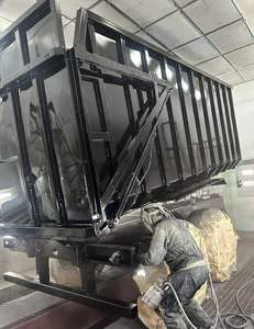 Semirremolque volquete de granja de 4 ruedas hecho de acero duradero - Product Image 2