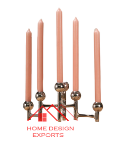 Aluminium Casted <b>Candle</b> Stands for <b>Dinner</b> Table Centerpieces New Arrival Metal Aluminium T Light Holder - Product Image 1