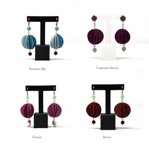 Pendientes de cuero Hemisphere - Product Image 6