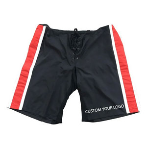 Holesale-pantalones cortos de hockey para entrenamiento de equipo, pantalones de hockey sobre hielo con sublimación de diseño personalizado - Product Image 3