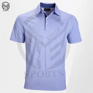 Alta calidad 100% PK-algodón de manga corta para hombre marca personalizada para polo con patrón sólido precio de fábrica tela de punto - Product Image 6