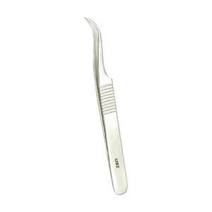 Pince à épiler de précision UBI 11,5 mm en acier à haute teneur en carbone, outil multifonction à pointe fine pour extensions de cils et fabrication de bijoux - Product Image 3