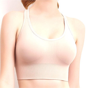 Sujetador deportivo transpirable con tirantes anchos para mujer, Sujetador deportivo de gimnasio con cremallera frontal, Sujetador deportivo personalizable OEM - Product Image 5