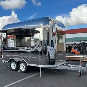 Nuevo Camión de Comida Rápida para Exteriores con Equipamiento de Cocina, Remolque de Comida Móvil en Venta para Venta de Aperitivos Callejeros - Product Image 1