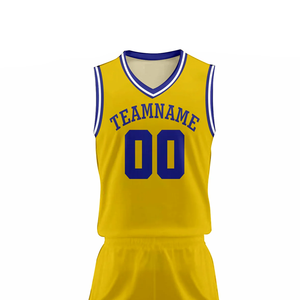 เสื้อบาสเก็ตบอลของคุณเสื้อบาสเก็ตบอลพิมพ์ซับลิเมชันโพลีเอสเตอร์ - Product Image 2