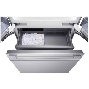 Refrigerador con Puerta Francesa Dacor DRF365300AP de 36 Pulgadas, Preparado para Panel Eléctrico, 21.3 Pies Cúbicos Capacidad total con agua interna incluida - Product Image 6