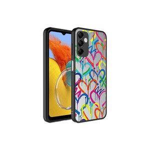 Funda de Silicona Brillante Netzy para Samsung Galaxy M14 con Patrón de Espejo y Protección para la Cámara - Product Image 2