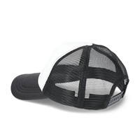 Gorras de Béisbol Snapback de 6 Paneles con Logotipo Personalizado al por Mayor, 100% Poliéster, Tela Oxford, Diseño de Puntos de Leopardo, Gorras Trucker Unisex de Malla