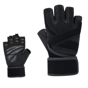Alta calidad Unisex medio dedo guantes de bicicleta al aire libre hecho a medida función de pantalla táctil bicicleta montar gimnasio deportes levantamiento de pesas - Product Image 4