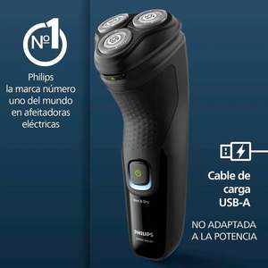 Mini rasoir électrique allemand rotatif sans fil à double lame, étanche IPX7, lavable, pour usage humide et sec, avec lames de rechange - Product Image 1