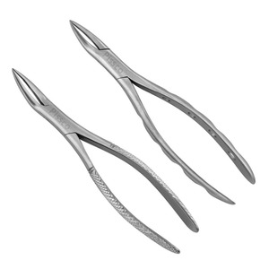 Pinzas de Extracción Dental con Puntas Largas y Estrechas 301 y 300, Pinzas Quirúrgicas Dentales, Instrumentos Dentales de Acero Inoxidable - Product Image 1