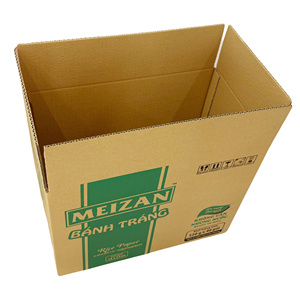 Boîte en carton kraft durable à 3 couches Bon support Type debout pour l'emballage en papier de riz Boîtes fendues pour l'expédition au Vietnam - Product Image 1