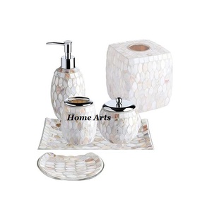 Ensemble de salle de bain en acier inoxydable et vadrouille ensemble de 7 tailles et formes différentes ensemble de bain pour accessoires de salle de bain - Product Image 4